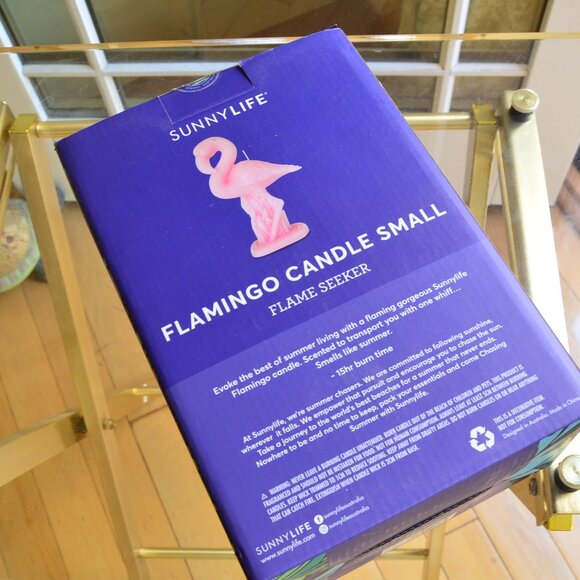 SunnyLife Flamingo Candle Small - Picture 3 of 8